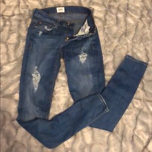 Hudson nico midrise super skinny jeans